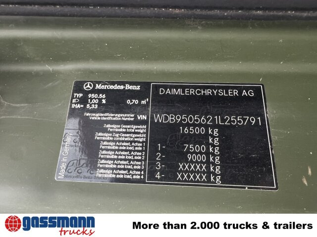 Mercedes-Benz Axor 1829 A 4x4, Ex- - Pritsche LKW: das Bild 4 Mercedes-Benz Axor 1829 A 4x4, Ex- - Pritsche LKW: das Bild 4