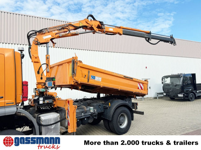 Mercedes-Benz Axor 1833 AK 4x4, Winterdienstausstattung, Kran - Kipper, Autokran: das Bild 3 Mercedes-Benz Axor 1833 AK 4x4, Winterdienstausstattung, Kran - Kipper, Autokran: das Bild 3