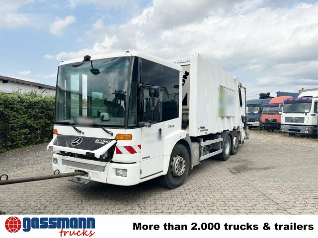 Mercedes-Benz Econic 2629 L/NLA 6x2/4, EEV, Lenkachse, FAUN - Müllwagen: das Bild 2 Mercedes-Benz Econic 2629 L/NLA 6x2/4, EEV, Lenkachse, FAUN - Müllwagen: das Bild 2