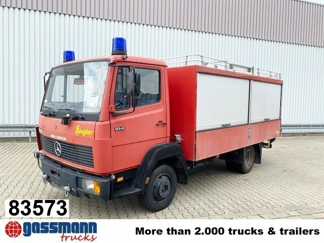 Mercedes-Benz LK 814 F 4x2, Ziegler RW1, 6-Zylinder Motor - Feuerwehrfahrzeug: das Bild 1 Mercedes-Benz LK 814 F 4x2, Ziegler RW1, 6-Zylinder Motor - Feuerwehrfahrzeug: das Bild 1