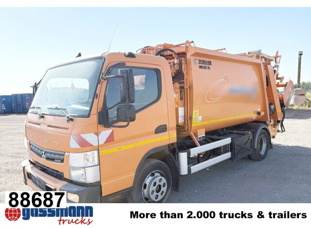 Mitsubishi Fuso 7C18 4x2, Zöller Micro XL 7, Zöller - Kehrmaschine: das Bild 1 Mitsubishi Fuso 7C18 4x2, Zöller Micro XL 7, Zöller - Kehrmaschine: das Bild 1