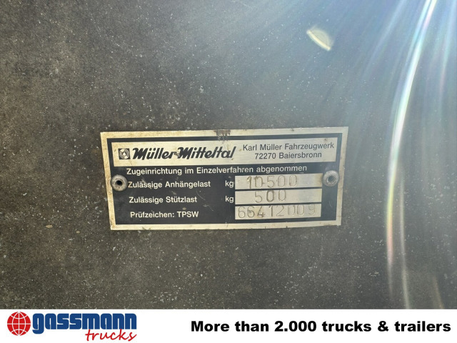 Müller-Mitteltal KA-TA-R 10.5, Rampenschacht - Kipper Anhänger: das Bild 2 Müller-Mitteltal KA-TA-R 10.5, Rampenschacht - Kipper Anhänger: das Bild 2