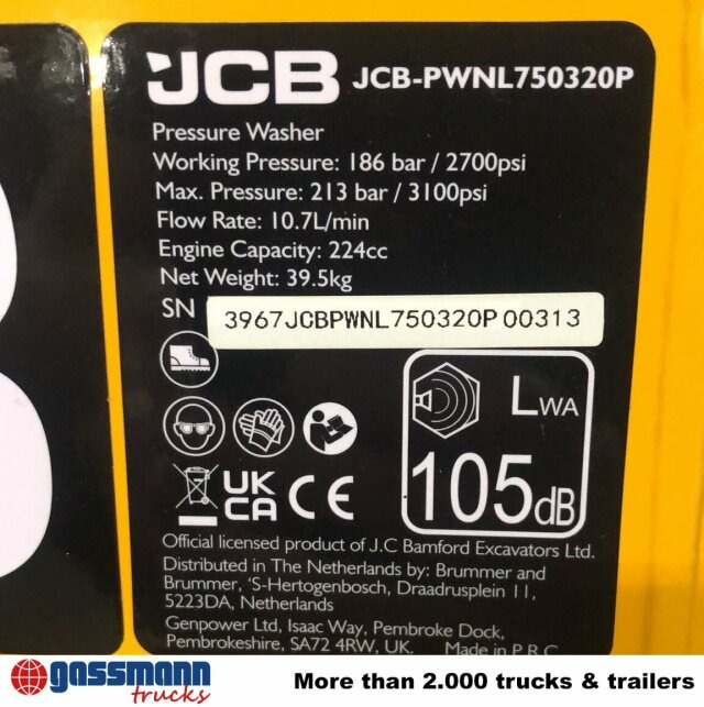 PWNL750320P Benzin-Hochdruckreiniger - Hochdruckreiniger: das Bild 4 PWNL750320P Benzin-Hochdruckreiniger - Hochdruckreiniger: das Bild 4