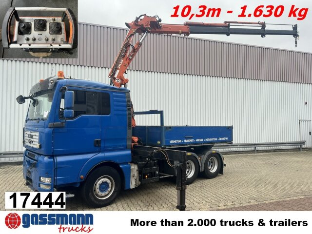 MAN TGA 26.480 6x4 BL, Intarder, SZM/Pritsche, Kran - Sattelzugmaschine: das Bild 1 MAN TGA 26.480 6x4 BL, Intarder, SZM/Pritsche, Kran - Sattelzugmaschine: das Bild 1