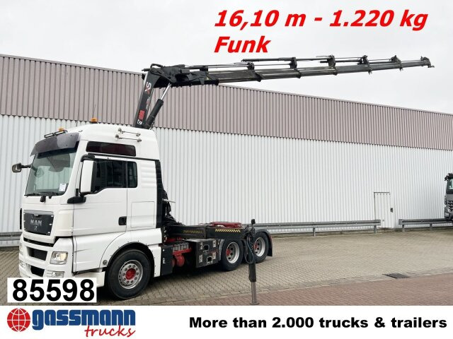 MAN TGX 26.480 6x4 BLS mit Kran Hiab 288E-6 Hipro, - Sattelzugmaschine: das Bild 1 MAN TGX 26.480 6x4 BLS mit Kran Hiab 288E-6 Hipro, - Sattelzugmaschine: das Bild 1