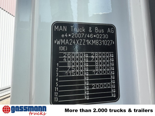 MAN TGX 26.500 6X2/4 BLS, Intarder, - Sattelzugmaschine: das Bild 5 MAN TGX 26.500 6X2/4 BLS, Intarder, - Sattelzugmaschine: das Bild 5