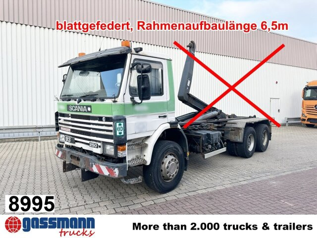 Scania P93 HK 250 6x4L - Fahrgestell LKW: das Bild 1 Scania P93 HK 250 6x4L - Fahrgestell LKW: das Bild 1