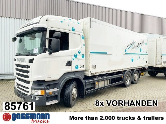 Scania R450 LB 6x2-4 Getränkekoffer, Retarder, - Koffer LKW: das Bild 1 Scania R450 LB 6x2-4 Getränkekoffer, Retarder, - Koffer LKW: das Bild 1