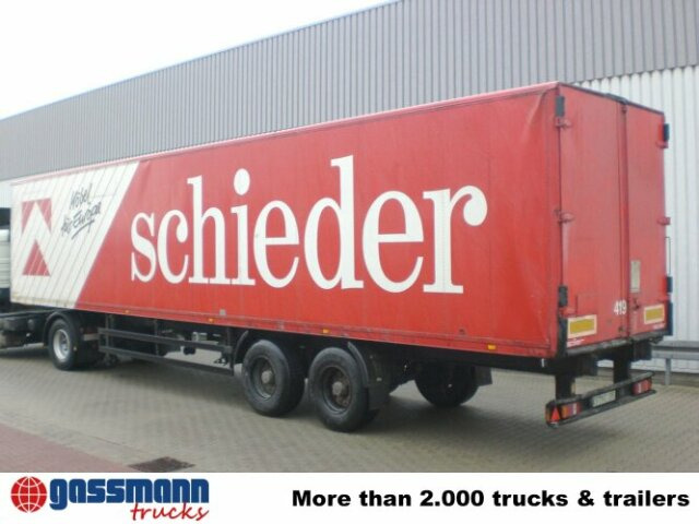 Spier SPIER SLG 2/90, Möbelauflieger, 80 cbm - Koffer Auflieger: das Bild 2 Spier SPIER SLG 2/90, Möbelauflieger, 80 cbm - Koffer Auflieger: das Bild 2