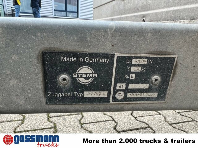 Stema Ateo 2 Autotransportanhänger - Tieflader Anhänger: das Bild 5 Stema Ateo 2 Autotransportanhänger - Tieflader Anhänger: das Bild 5