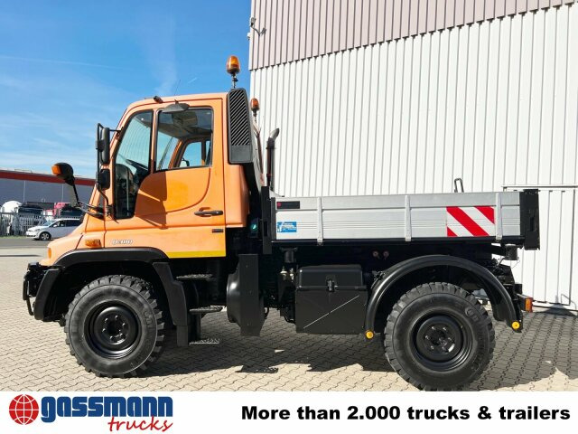 Unimog U 300 4x4, Kipper, Kommunalhydraulik, - Pritsche LKW, Kommunal-/ Sonderfahrzeug: das Bild 2 Unimog U 300 4x4, Kipper, Kommunalhydraulik, - Pritsche LKW, Kommunal-/ Sonderfahrzeug: das Bild 2