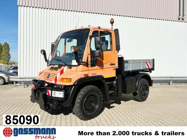 Unimog U 300 4x4, Kipper, Kommunalhydraulik, - Pritsche LKW, Kommunal-/ Sonderfahrzeug: das Bild 1 Unimog U 300 4x4, Kipper, Kommunalhydraulik, - Pritsche LKW, Kommunal-/ Sonderfahrzeug: das Bild 1