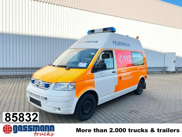 Volkswagen T5 2.5 TDI 4x2, Krankenwagen - Krankenwagen: das Bild 1 Volkswagen T5 2.5 TDI 4x2, Krankenwagen - Krankenwagen: das Bild 1