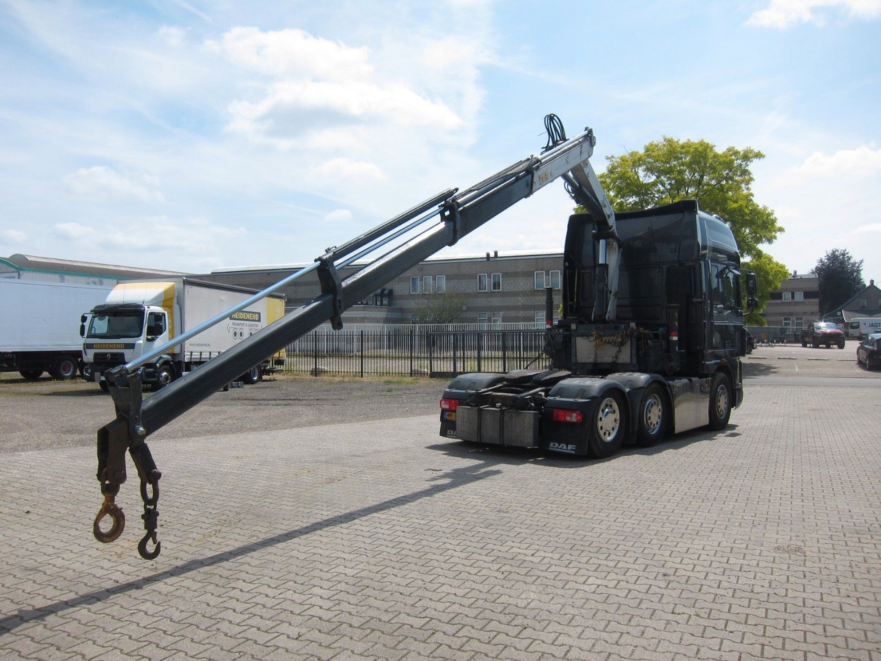 DAF XF 105 510 6X2 Copma 21t/m Kran/Crane/ Grua/Funk - Sattelzugmaschine: das Bild 4 DAF XF 105 510 6X2 Copma 21t/m Kran/Crane/ Grua/Funk - Sattelzugmaschine: das Bild 4