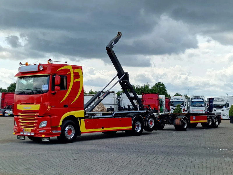 DAF XF 440 SpaceCab 6x2*4 - VDL Hooklift 21T + GS Meppel trailer 2004 - Seil Abrollkipper: das Bild 3 DAF XF 440 SpaceCab 6x2*4 - VDL Hooklift 21T + GS Meppel trailer 2004 - Seil Abrollkipper: das Bild 3
