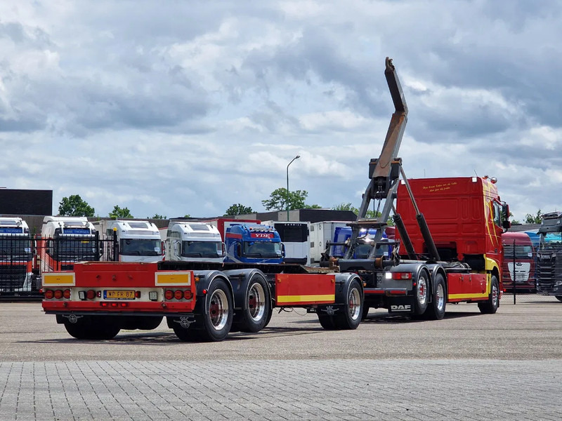 DAF XF 440 SpaceCab 6x2*4 - VDL Hooklift 21T + GS Meppel trailer 2004 - Seil Abrollkipper: das Bild 5 DAF XF 440 SpaceCab 6x2*4 - VDL Hooklift 21T + GS Meppel trailer 2004 - Seil Abrollkipper: das Bild 5
