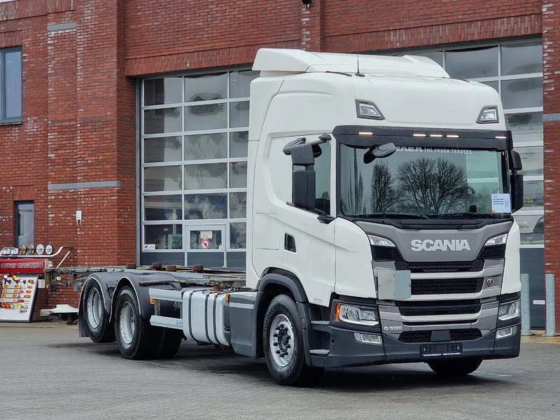 Scania G500 NGS Highline 6x2 - BDF - 4.75 WB - Retarder - Full air - Leather - Led - Containerwagen/ Wechselfahrgestell LKW: das Bild 1 Scania G500 NGS Highline 6x2 - BDF - 4.75 WB - Retarder - Full air - Leather - Led - Containerwagen/ Wechselfahrgestell LKW: das Bild 1