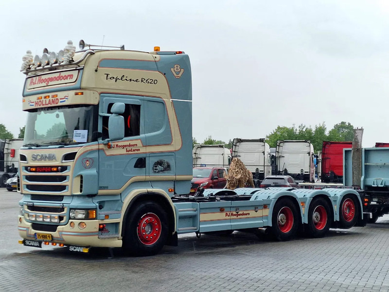 Scania R620 Topline 8x4 - Retarder - Full air - Custom interior - Show truck - HUB reduction - Fahrgestell LKW: das Bild 3 Scania R620 Topline 8x4 - Retarder - Full air - Custom interior - Show truck - HUB reduction - Fahrgestell LKW: das Bild 3