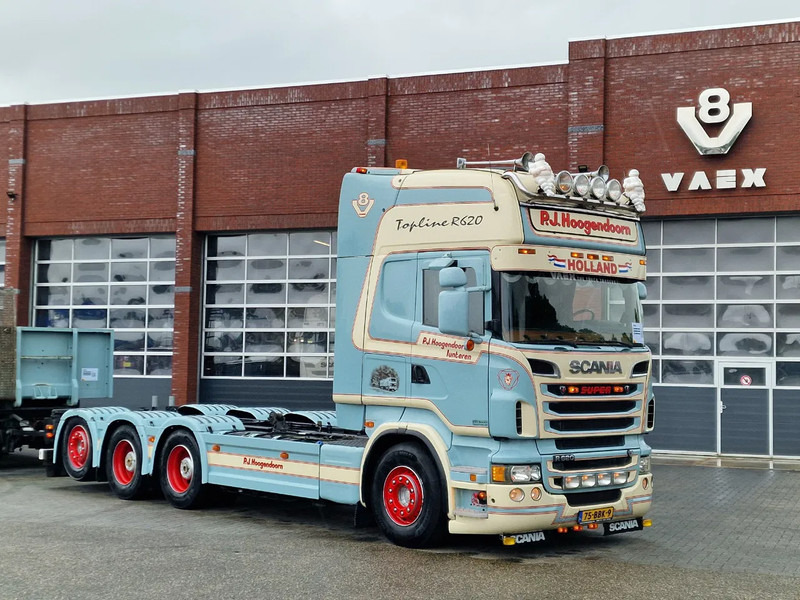 Scania R620 Topline 8x4 - Retarder - Full air - Custom interior - Show truck - HUB reduction - Fahrgestell LKW: das Bild 1 Scania R620 Topline 8x4 - Retarder - Full air - Custom interior - Show truck - HUB reduction - Fahrgestell LKW: das Bild 1