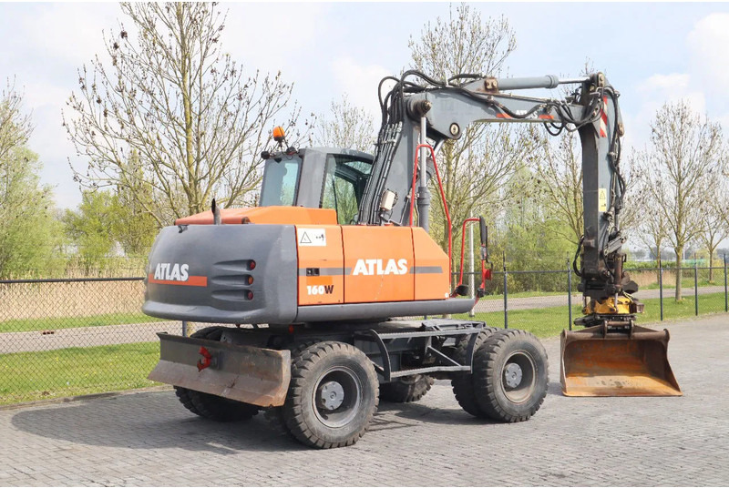 Mobilbagger Atlas 160W | ROTOTILT | GRIPPER | BUCKET | DOZER BLADE: das Bild 6