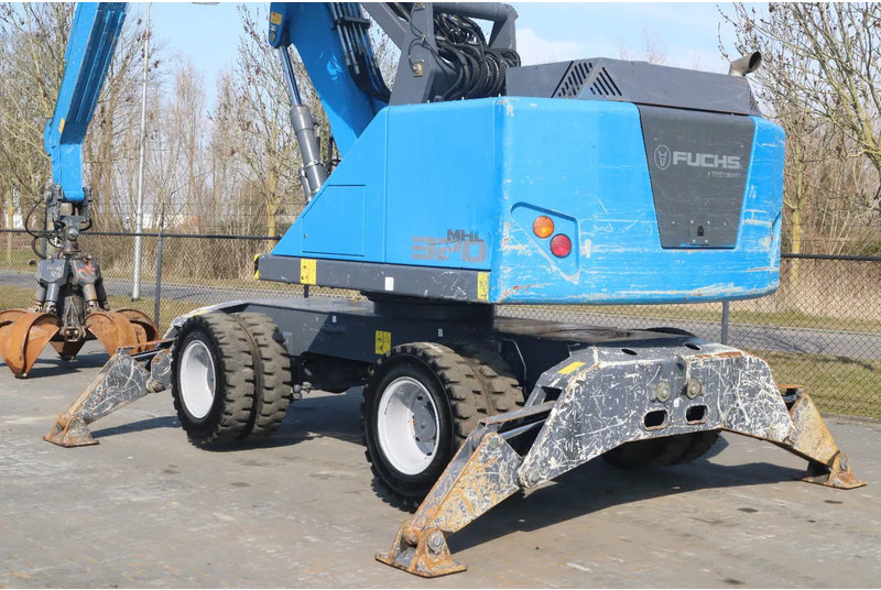 Umschlagbagger Fuchs MHL 320 | PEEL GRAB | UMSCHLAG | GOOD TIRES: das Bild 7