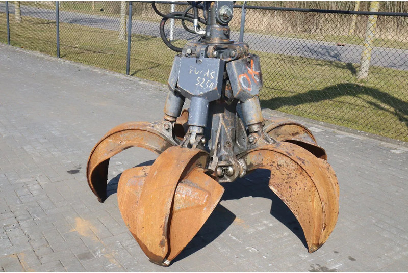Umschlagbagger Fuchs MHL 320 | PEEL GRAB | UMSCHLAG | GOOD TIRES: das Bild 11