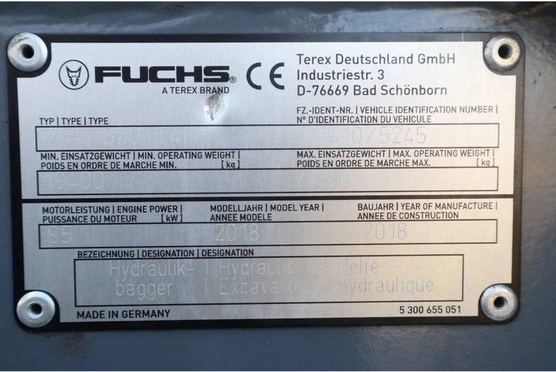 Umschlagbagger Fuchs MHL 320 | PEEL GRAB | UMSCHLAG | GOOD TIRES: das Bild 20