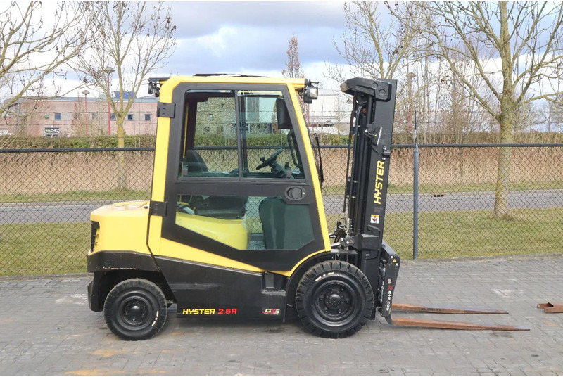 Hyster H2.5 A | BOOM SUSPENSION | SIDESHIFT | FORK EXTENTIONS | FORK POSITIONERS - Dieselstapler: das Bild 4 Hyster H2.5 A | BOOM SUSPENSION | SIDESHIFT | FORK EXTENTIONS | FORK POSITIONERS - Dieselstapler: das Bild 4