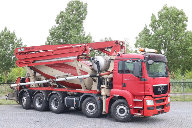 MAN TGS 50.440 | 10X4*6 | SARAKA 28 METER | 8M3 MIXER - Fahrmischer: das Bild 4 MAN TGS 50.440 | 10X4*6 | SARAKA 28 METER | 8M3 MIXER - Fahrmischer: das Bild 4