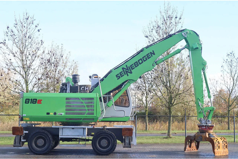 Sennebogen 818 E K9 ULM | SORTING GRAB | GOOD TIRES - Mobilbagger: das Bild 4 Sennebogen 818 E K9 ULM | SORTING GRAB | GOOD TIRES - Mobilbagger: das Bild 4