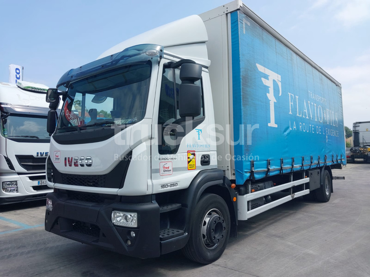 IVECO EUROCARGO ML160-250 - Plane LKW: das Bild 1 IVECO EUROCARGO ML160-250 - Plane LKW: das Bild 1