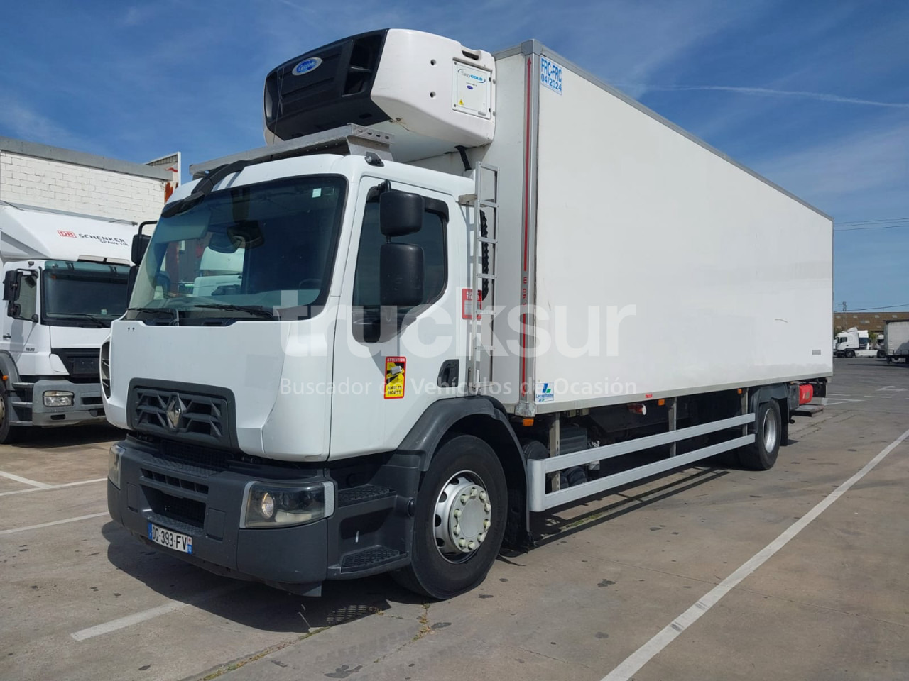 RENAULT D280.18 - Kühlkoffer LKW: das Bild 2 RENAULT D280.18 - Kühlkoffer LKW: das Bild 2