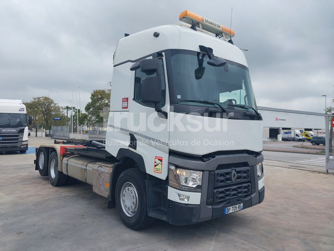 RENAULT T480.26 - Abrollkipper: das Bild 2 RENAULT T480.26 - Abrollkipper: das Bild 2