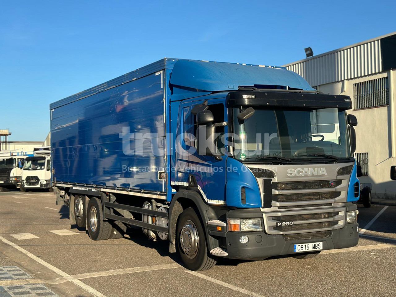 SCANIA P 280 ejes 6x2*4 - Koffer LKW: das Bild 2 SCANIA P 280 ejes 6x2*4 - Koffer LKW: das Bild 2