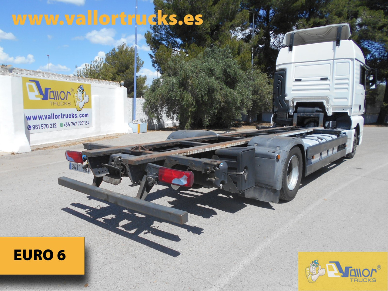 MAN TGX 18.440 - Containerwagen/ Wechselfahrgestell LKW: das Bild 4 MAN TGX 18.440 - Containerwagen/ Wechselfahrgestell LKW: das Bild 4