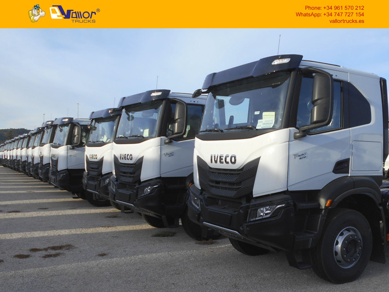 IVECO T-WAY 470 6x4 - - ONLY FOR EXPORT - Sattelzugmaschine: das Bild 1 IVECO T-WAY 470 6x4 - - ONLY FOR EXPORT - Sattelzugmaschine: das Bild 1