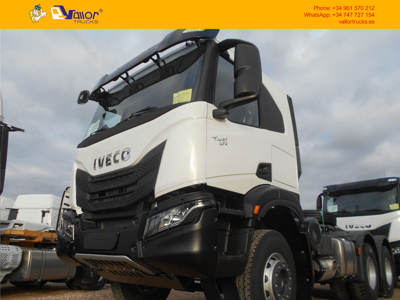 IVECO T-WAY 470 6x4 - - ONLY FOR EXPORT - Sattelzugmaschine: das Bild 3 IVECO T-WAY 470 6x4 - - ONLY FOR EXPORT - Sattelzugmaschine: das Bild 3