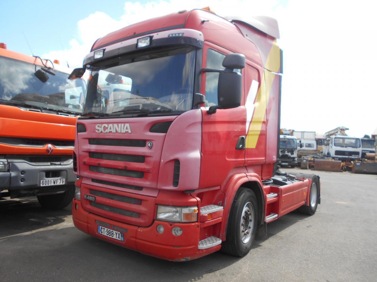 Scania R 480 - Sattelzugmaschine: das Bild 1 Scania R 480 - Sattelzugmaschine: das Bild 1