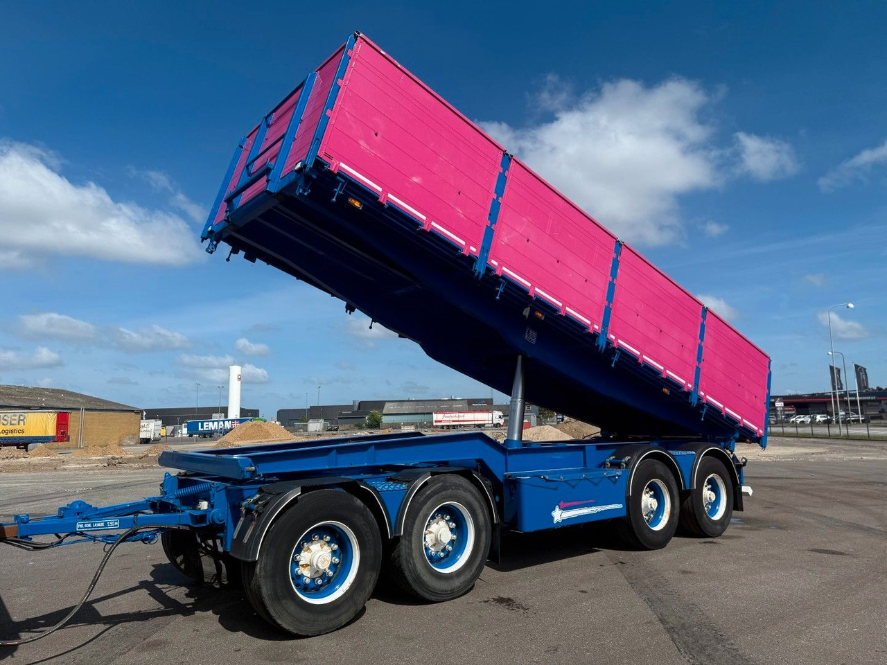 DAPA 30 t. 4 axle Tipper trailer / Kipper - Kipper Anhänger: das Bild 1 DAPA 30 t. 4 axle Tipper trailer / Kipper - Kipper Anhänger: das Bild 1
