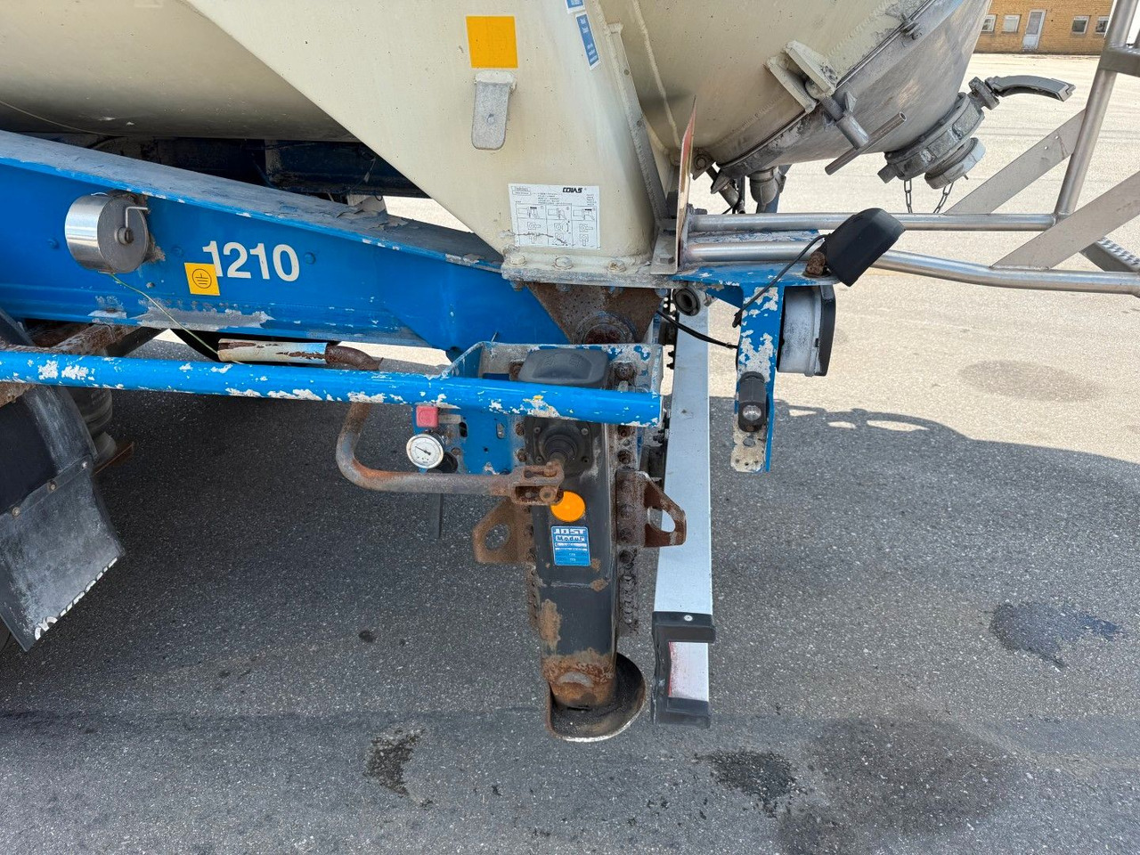 Siloauflieger Feldbinder 3 axle 63 m3 Silo trailer Feldbinder 3 axle 63 m3 Silo trailer: das Bild 19