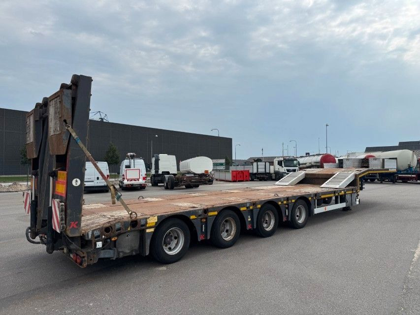 Kässbohrer 4 axle Extendable Machine Trailer - Tieflader Auflieger: das Bild 3 Kässbohrer 4 axle Extendable Machine Trailer - Tieflader Auflieger: das Bild 3