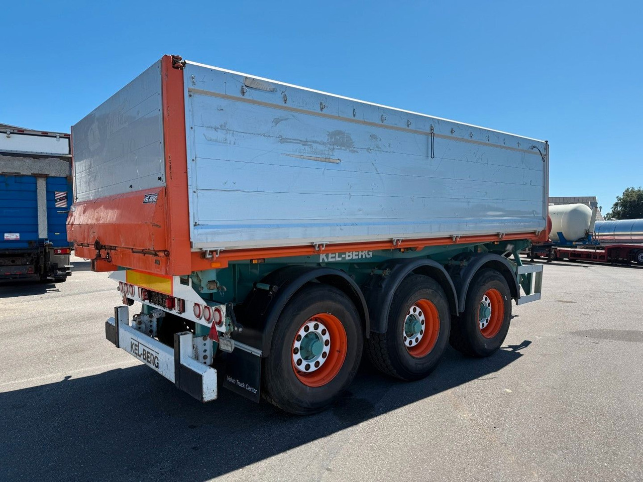 Kel-Berg 24 t. 3 axle T490K Tipper / Kipper - Kipper Anhänger: das Bild 3 Kel-Berg 24 t. 3 axle T490K Tipper / Kipper - Kipper Anhänger: das Bild 3