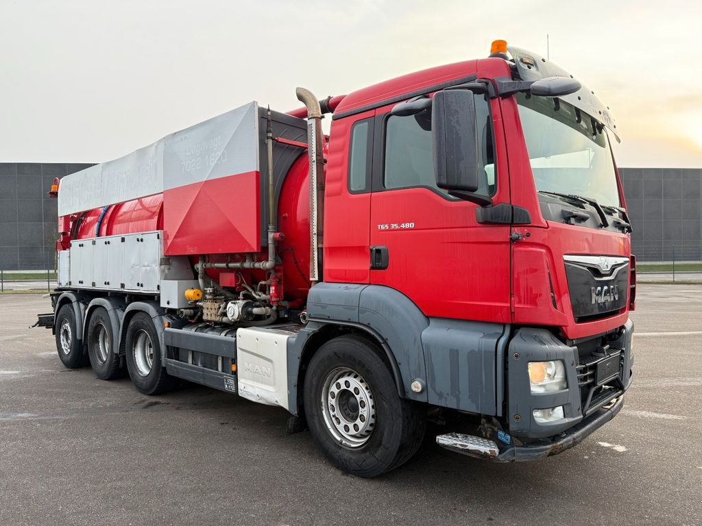 MAN TGS 35.480 8x4*4 Larsen 16.000 l. Euro 6 Kombi - Saug-/ Spülfahrzeug: das Bild 2 MAN TGS 35.480 8x4*4 Larsen 16.000 l. Euro 6 Kombi - Saug-/ Spülfahrzeug: das Bild 2