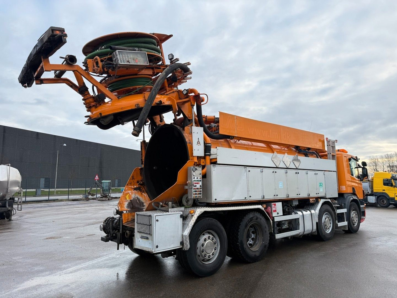 Scania P380 8x2*6 Hvidtved Larsen Flexline 414 - Saug-/ Spülfahrzeug: das Bild 5 Scania P380 8x2*6 Hvidtved Larsen Flexline 414 - Saug-/ Spülfahrzeug: das Bild 5