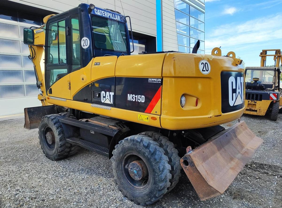 Caterpillar M315D - Mobilbagger: das Bild 1 Caterpillar M315D - Mobilbagger: das Bild 1