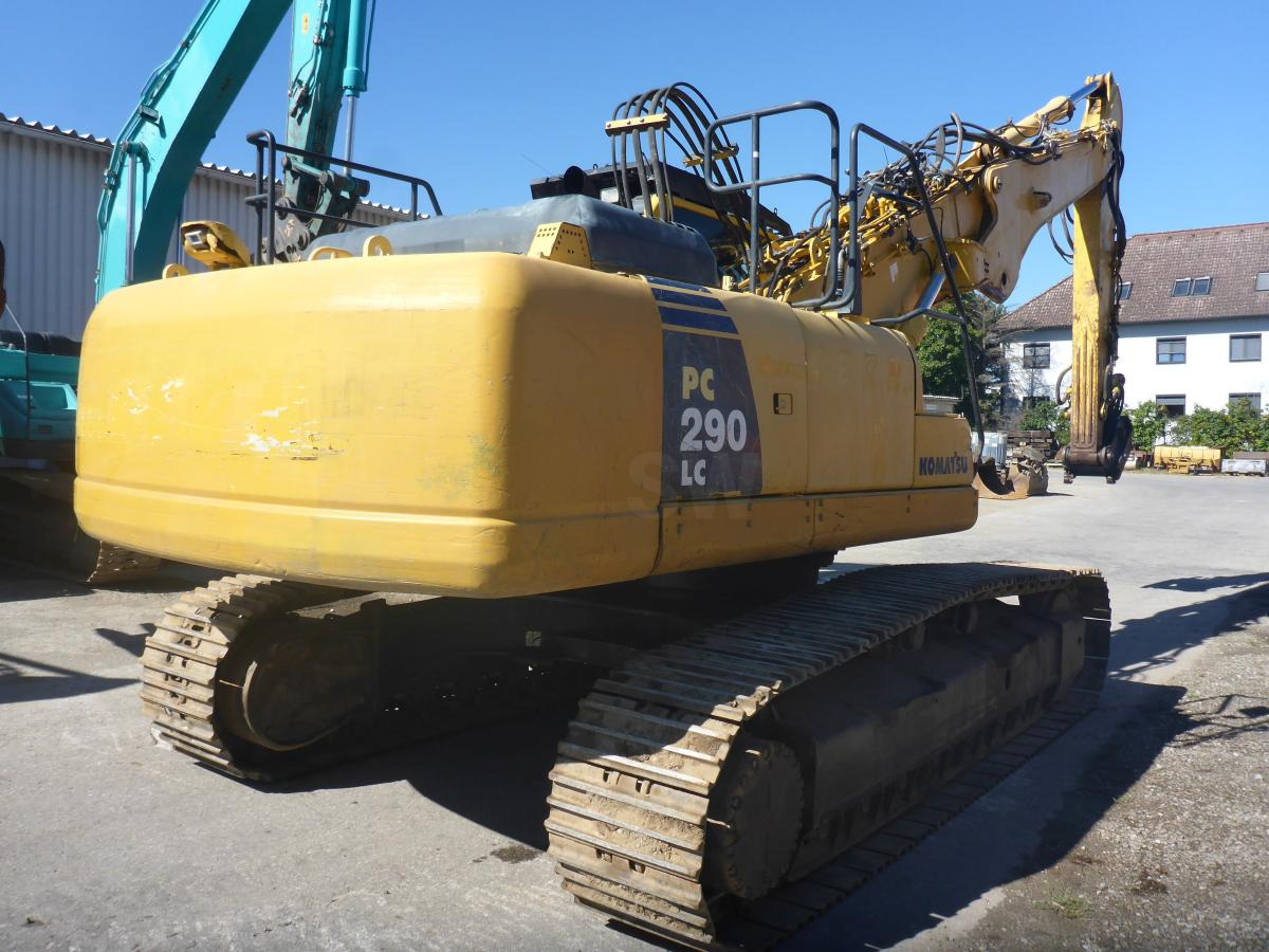 Komatsu PC290LC/NLC-8 - Abrissbagger: das Bild 2 Komatsu PC290LC/NLC-8 - Abrissbagger: das Bild 2