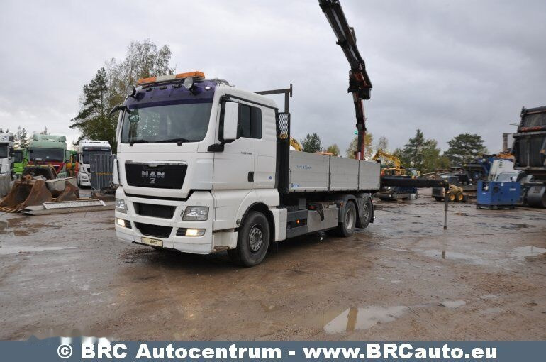 MAN TGX Palfinger 18002 6x2 - Pritsche LKW: das Bild 2 MAN TGX Palfinger 18002 6x2 - Pritsche LKW: das Bild 2