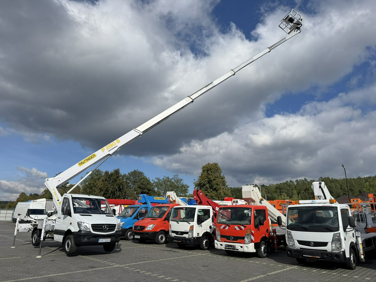 Mercedes Sprinter Zwyżka Podnośnik Koszowy PALFINGER P280 B UDT - Andere Technik: das Bild 2 Mercedes Sprinter Zwyżka Podnośnik Koszowy PALFINGER P280 B UDT - Andere Technik: das Bild 2