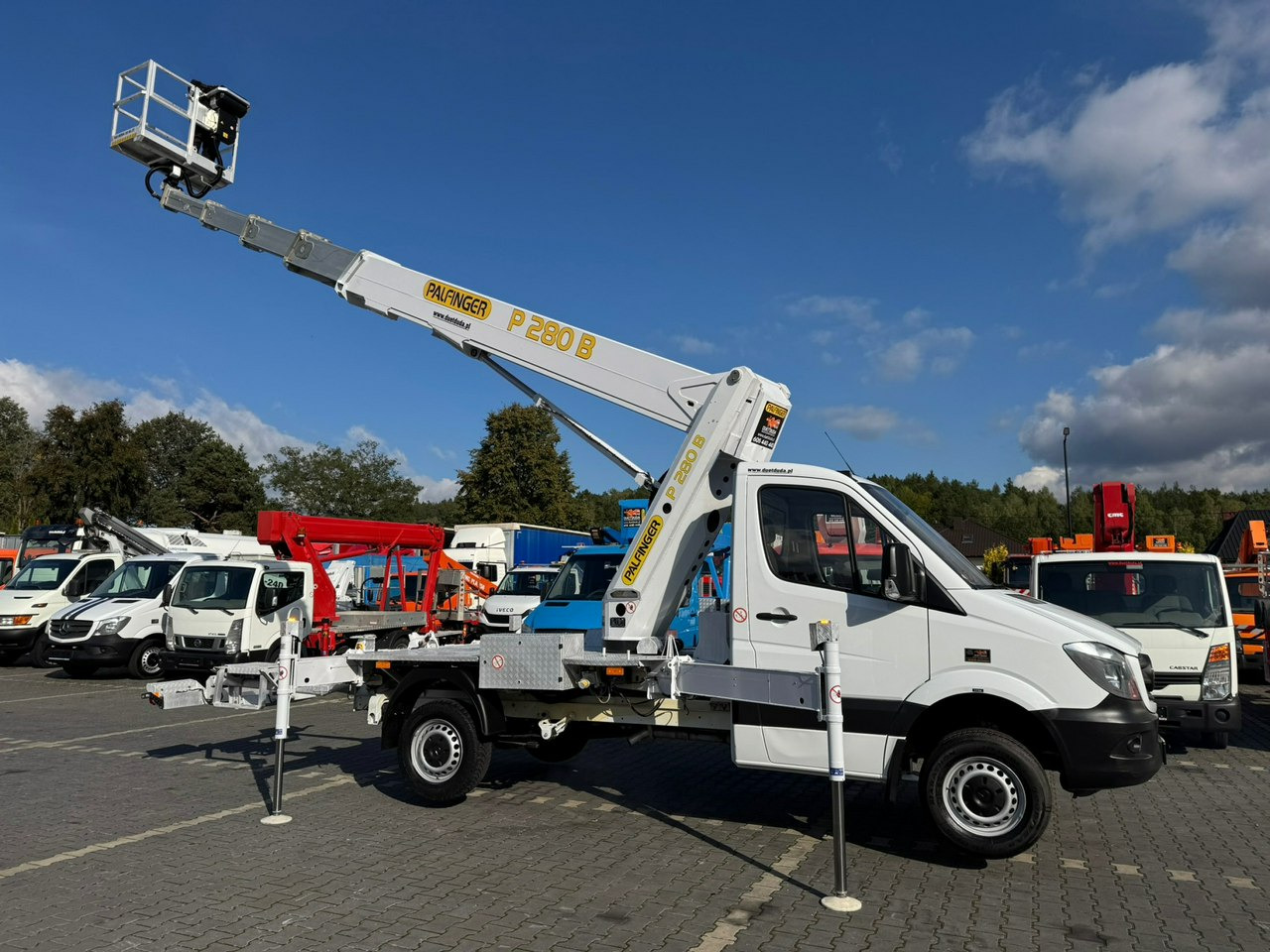 Mercedes Sprinter Zwyżka Podnośnik Koszowy PALFINGER P280 B UDT - Andere Technik: das Bild 5 Mercedes Sprinter Zwyżka Podnośnik Koszowy PALFINGER P280 B UDT - Andere Technik: das Bild 5