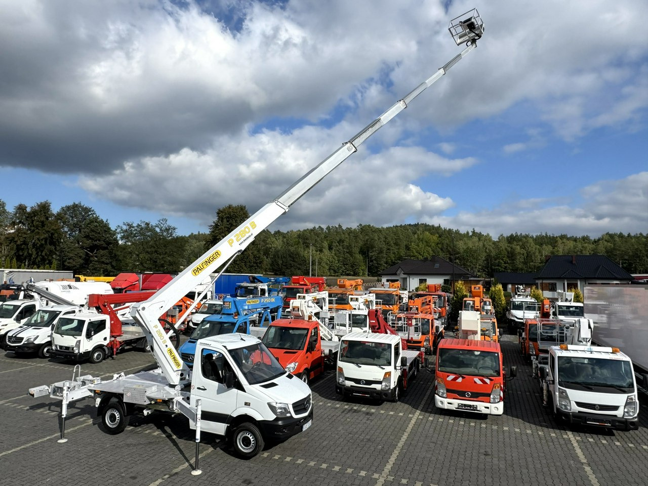 Mercedes Sprinter Zwyżka Podnośnik Koszowy PALFINGER P280 B UDT - Andere Technik: das Bild 1 Mercedes Sprinter Zwyżka Podnośnik Koszowy PALFINGER P280 B UDT - Andere Technik: das Bild 1